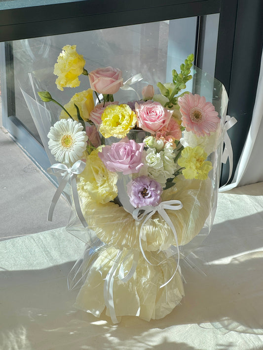 Flower Bouquet with lovely wrapping