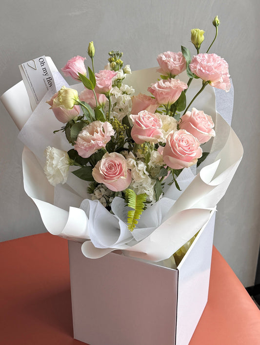 Pink White Seasonal Bouquet