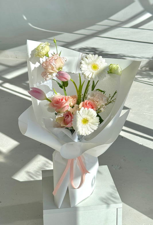 Pink White Flower Bouquet
