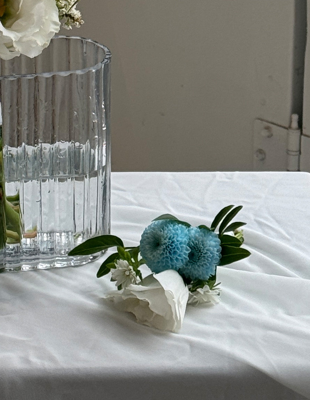 Set of Corsage and Boutonniere