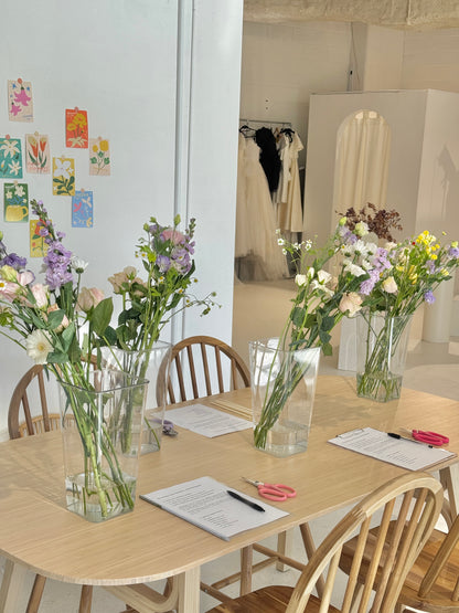 Workshop - Flower Bouquet Korean style (English) - 18 Oct 11:00am