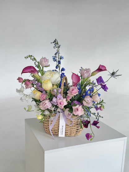 Seasonal Flower Basket