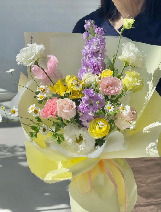 Workshop - Flower Bouquet Korean style (English) - 18 Oct 11:00am