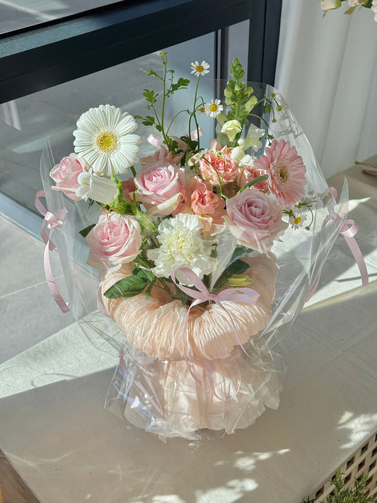 Flower Bouquet with lovely wrapping
