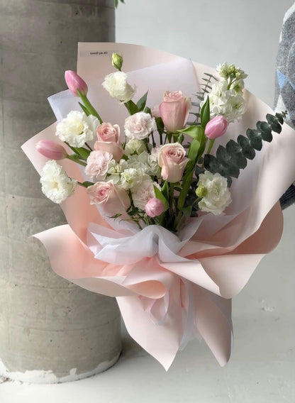 Pink White Seasonal Bouquet