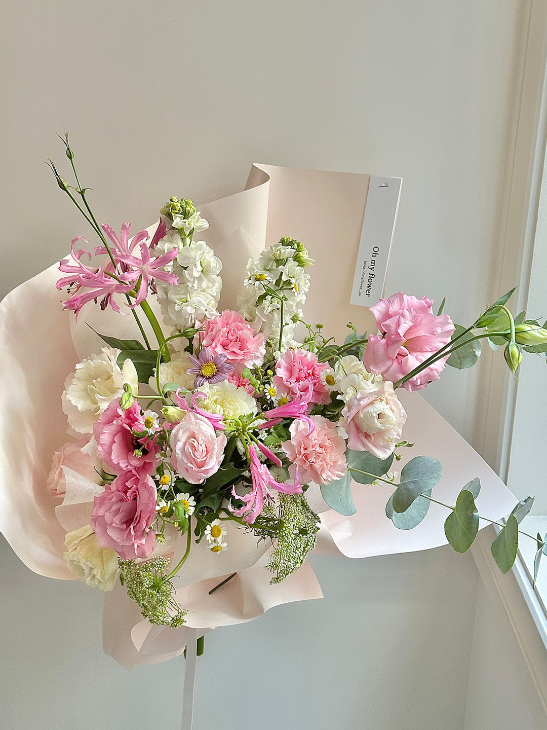 Pink White Flower Bouquet