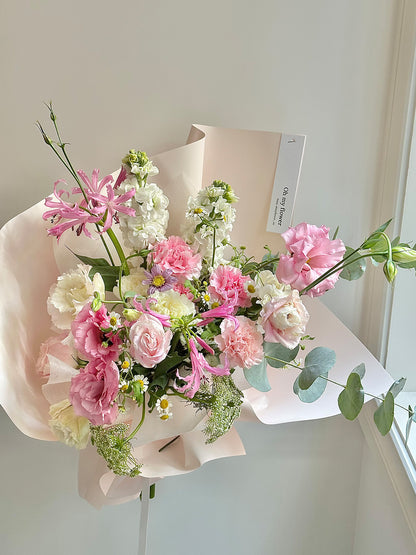 Pink White Flower Bouquet