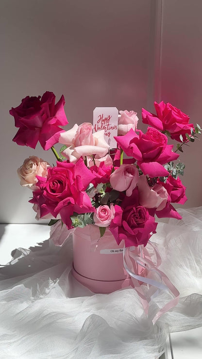 Pink Symphony Flower Box